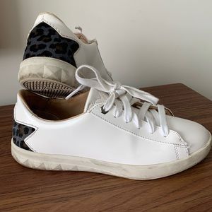 Diesel leather sneakers